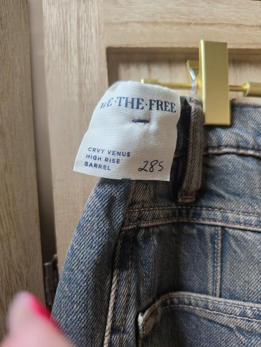 NWT We The Free CRVY Venus Barrels